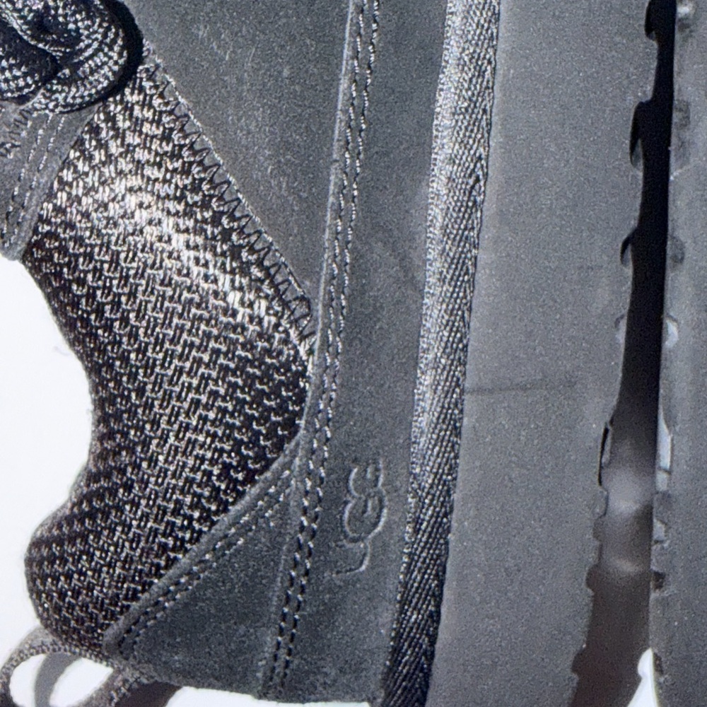 Women’s Black Suede Casual Sneakers - Picture 11 of 11